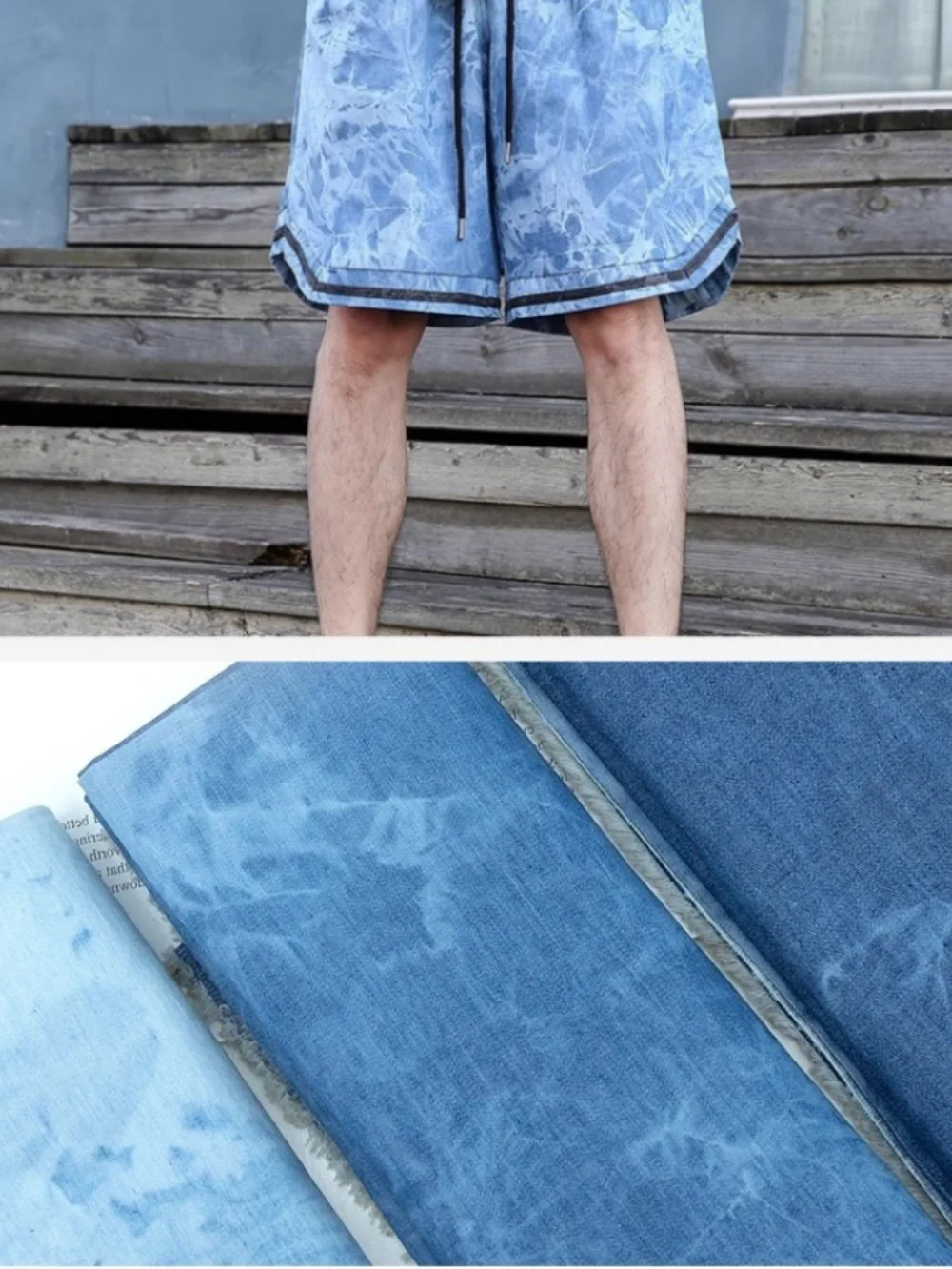 Washed Tied Denim Cloth Pure C - Summer Clothing Wholesale review and price