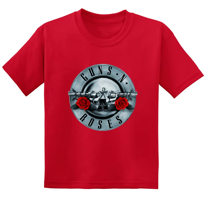 Gun N Roses Print Fashion Kids - Summer Clothing Baby Girl review and price