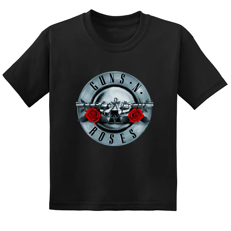 Gun N Roses Print Fashion Kids - Summer Clothing Baby Girl review and price